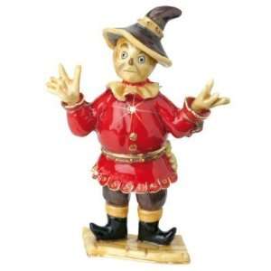    Wizard of Oz Hidden Treasures Scarecrow Trinket Box