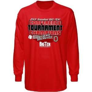   Big Ten Baseball Tournament Champions Long Sleeve T shirt Sports