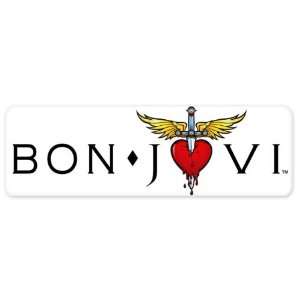  Bon Jovi rock music sticker decal 7 x 2 