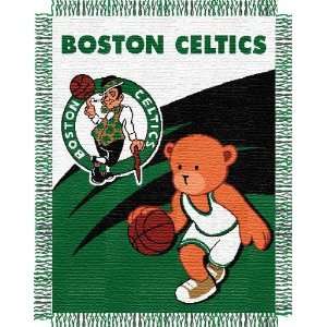 Boston Celtics 36x46 Baby Triple Woven Jacquard Throw  
