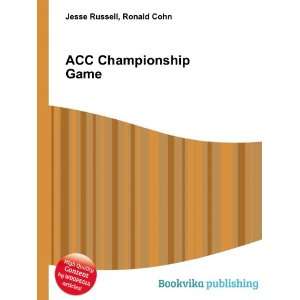  ACC Championship Game Ronald Cohn Jesse Russell Books