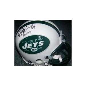   autographed Football Mini Helmet (New York Jets) 