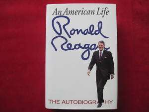 An American Life SIGNED BY RONALD REAGAN 1st In Jacket  