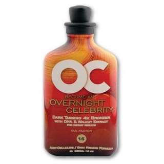 OC Overnight Celebrity Indoor Tanning Lotion Bronzer  