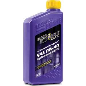 Royal Purple 11485 API licensed SAE 0W 40 High Performance Synthetic 