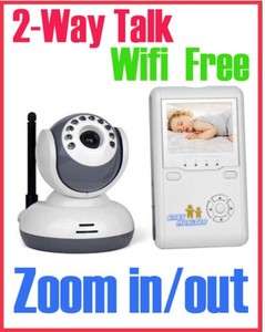 Digital IR Baby Monitor Video Talk Camera Wireless  