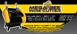   new mega bee wire stripping machine watch our youtube video above