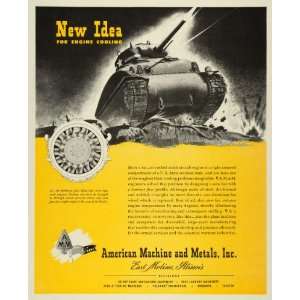  1944 Ad American Machine & Metals IL AM & M 34 De 