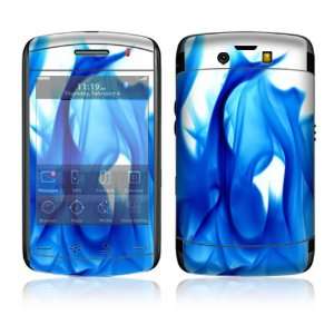  BlackBerry Storm2 9520, 9550 Decal Skin   Blue Flame 