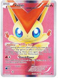 Victini Full Art Rev Holo Pokemon Card Noble Victories 98/101  