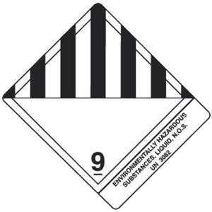   Hazardous Substance, Liquid, N.O.S. UN 3082