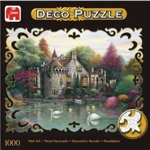    Hidden Lake Chateau 1000pc Deco Jigsaw Puzzle Toys & Games