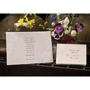  Natural Floral Print Wedding Invitations
