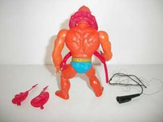 MOTU He Man 1980s Vintage BEASTMAN 100% Complete p  