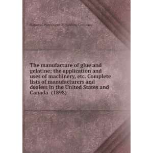   United States and Canada (1898) (9781275059795) National Provisioner