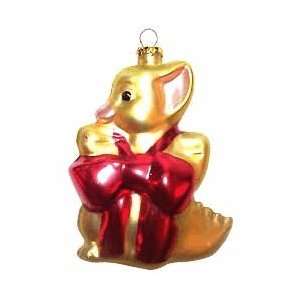  Dragon Wearing A Red Bow Pocket Dragons Ornament