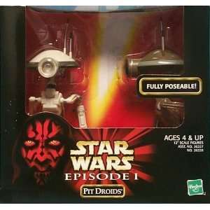    Star Wars Episode I Pit Droids 6 Action Figures Toys & Games