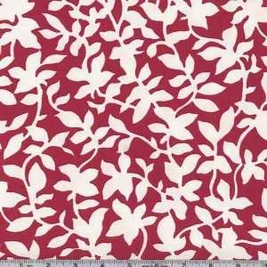   For Your Home Foliage Cherry Fabric By The Yard Arts, Crafts & Sewing
