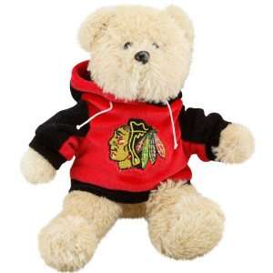  Chicago Blackhawks 8 Fuzzy Hoody Bear