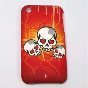  Cool Ed Hardy skull painting case for iPhone 3G/3GS 