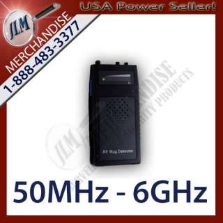 Wireless RF Camera Cell Phone GPS Bug Signal Frequency Detector 50MHz 