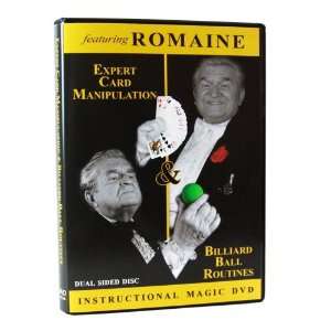  Card & Billiard Ball Manipulations DVD with Romaine the 