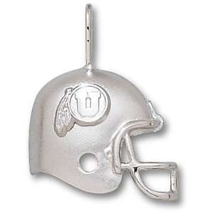    University of Utah Logo Helmet Pendant (Silver)