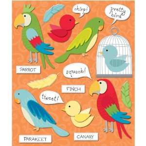  K&Company Birds Sticker Medley Arts, Crafts & Sewing