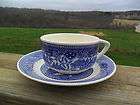 blue willow ware  