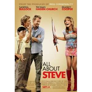 ALL ABOUT STEVE (minor imperfections) 27X40 ORIGINAL D/S MOVIE POSTER 