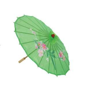  Japanese Chinese Umbrella Silky Parasol 32in Bamboo 