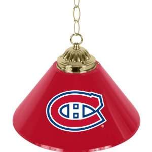   Montreal Canadiens 14 Inch Single Shade Bar Lamp