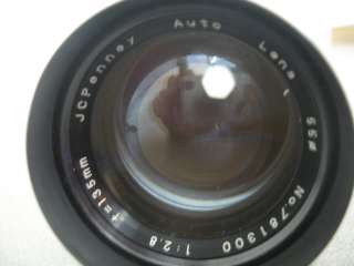 JC Penney 135mm Auto Lens 12.8  