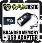 2GB MICRO SD MEMORY CARD FOR ASUS Eee DR900 or NOTE EA800 eREADERs