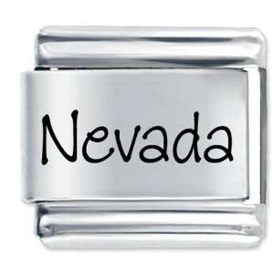  Name Nevada Italian Charms Bracelet Link Pugster Jewelry