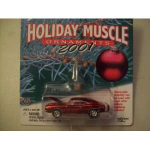   2001 Holiday Muscle Ornaments 1969 Dodge Charger R/T Toys & Games