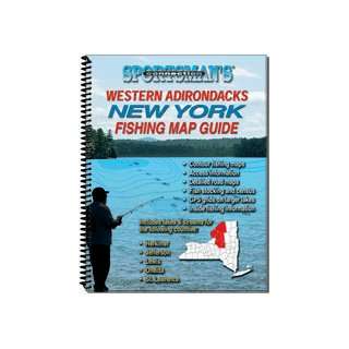  Western Adirondacks New York Fishing Map Guide Sports 