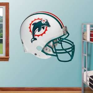    Miami Dolphins Fathead Wall Graphic Helmet   NFL