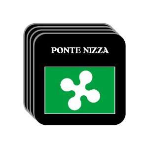 Italy Region, Lombardy   PONTE NIZZA Set of 4 Mini Mousepad Coasters