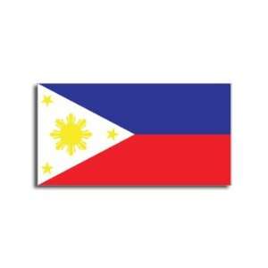 PHILIPPINES Flag   Window Bumper Laptop Sticker