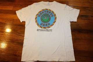   vtg 80s 1982 1983 Oakland GRATEFUL DEAD t shirt * INDIAN bill graham