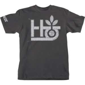  Habitat T Shirt Pod Stitch [Large] Charcoal Sports 