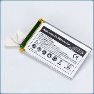 iPod Nano 2nd Gen Replacement Battery+Tools Replacement  