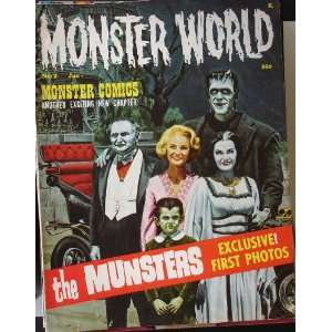  Munster Cover Monster World Magazine #2 Jan. 1965 