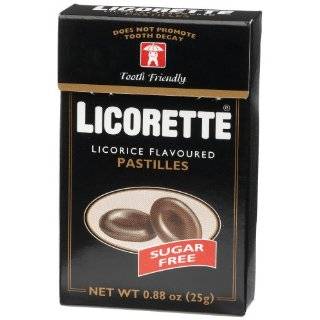 Daprano & Co Licorette Sugar Free Hard Candy, 0.88 Ounce Boxes (Pack 