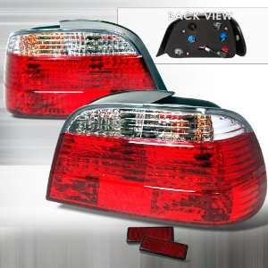 1995 2001 Bmw 7 series 7 Series E38 Altezza Tail Light Red 
