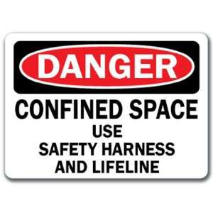   Confined Space Use Safety Harness and Lifeline   10 x 14 OSHA Safety