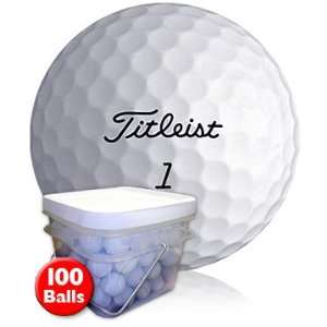    100 Mint Titleist Pro V1 Used Golf Balls