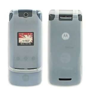  Motorola K1M Silicone Case   Frost White Cell Phones 