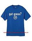 Mens Mark Grace Throwback Cubs T Shirt Jersey Sizes Small thru 2xl